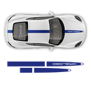 Racing Decals set in one color, for Cayman / Boxster 2005 - 2020
