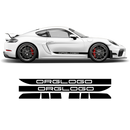 Racing Decals set in one color, for Cayman / Boxster 2005 - 2020