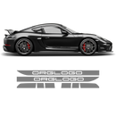 Racing Decals set in one color, for Cayman / Boxster 2005 - 2020