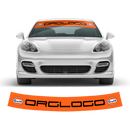 Windshield Gulf Style decals, for Panamera