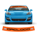 Windshield Gulf Style decals, for Panamera