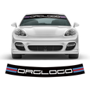 Windshield Martini Style Logo decals, for Panamera