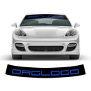 Windshield background decals, for Panamera