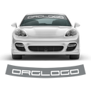 Windshield background decals, for Panamera