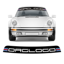 Windshield Martini style decals, for Carrera / Cayman / Boxster / Spyder