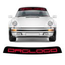 Windshield background decals, for Carrera / Cayman / Boxster / Spyder