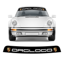 Windshield background logo decals, for Carrera / Cayman / Boxster / Spyder