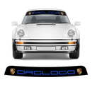 Windshield background logo decals, for Carrera / Cayman / Boxster / Spyder