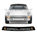 Windshield background logo decals, for Carrera / Cayman / Boxster / Spyder