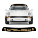 Windshield background logo decals, for Carrera / Cayman / Boxster / Spyder