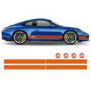 GULF Le Mans Racing Stripes kit, for Carrera 1999 - 2024