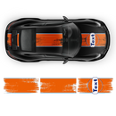 GULF Le Mans Scratched Racing Stripes kit, for Carrera 1999 - 2024