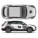 Martini Dakar decals set for Cayenne (3rd Gen 2017 - 2023)