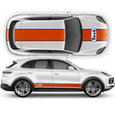 Gulf Racing Stripes, for Cayenne / Macan