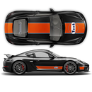 GULF Le Mans RACING STRIPES set, for Cayman / Boxster