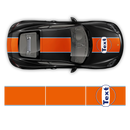 GULF Le Mans RACING STRIPES set, for Cayman / Boxster