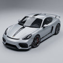 Racing Decals set in one color, for Cayman / Boxster 2005 - 2020