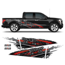 SCRATCHED multicolor Offroad 4x4 side graphics, for Ford F150 2015 - 2026