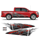 SCRATCHED multicolor Offroad 4x4 side graphics, for Ford F150 2015 - 2026