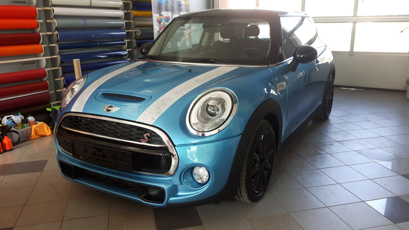 Mini Cooper Hood Stripes 