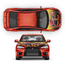 Asuka Langley (NEON GENESIS EVANGELION) Itasha, Anime Style Graphic for any Car Hood