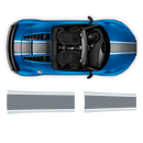 Two Colors Stripes Over The Top, for Audi R8 / R8 Spyder