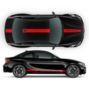 Racing Stripes in One Color, for BMW M3 / M4 / M5