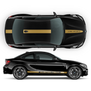 Racing Stripes in One Color, for BMW M3 / M4 / M5
