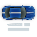 Racing Stripes in One Color, for BMW M3 / M4 / M5