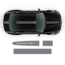 Racing Stripes in One Color, for BMW M3 / M4 / M5