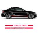 Racing Stripes in One Color, for BMW M3 / M4 / M5