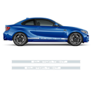 Racing Stripes in One Color, for BMW M3 / M4 / M5