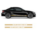 Racing Stripes in One Color, for BMW M3 / M4 / M5