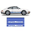 Bold Side Stripes in one color for Carrera 1979 - 1996 black