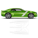 T-Stripes Side Graphic for Chevrolet Camaro 2010 - 2015 black