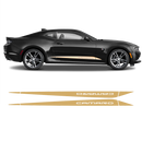 Side Stripes Triangle for Chevrolet Camaro 2016 - 2020 black