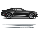 Side Stripes Triangle for Chevrolet Camaro 2016 - 2020 black