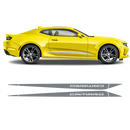 Side Stripes Triangle for Chevrolet Camaro 2016 - 2020 black