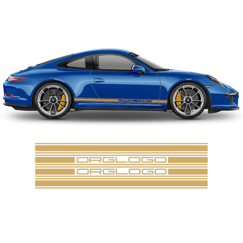 Racing Decals set in one color, for Carrera