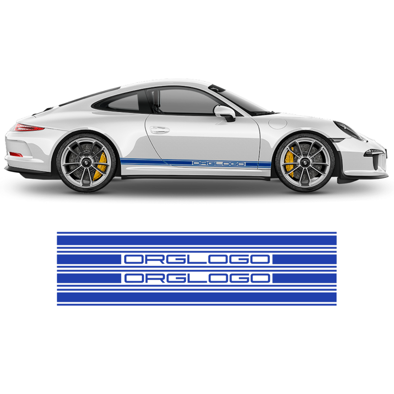 Racing Decals set in one color, for Carrera