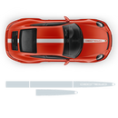 Racing Decals set in one color, for Carrera