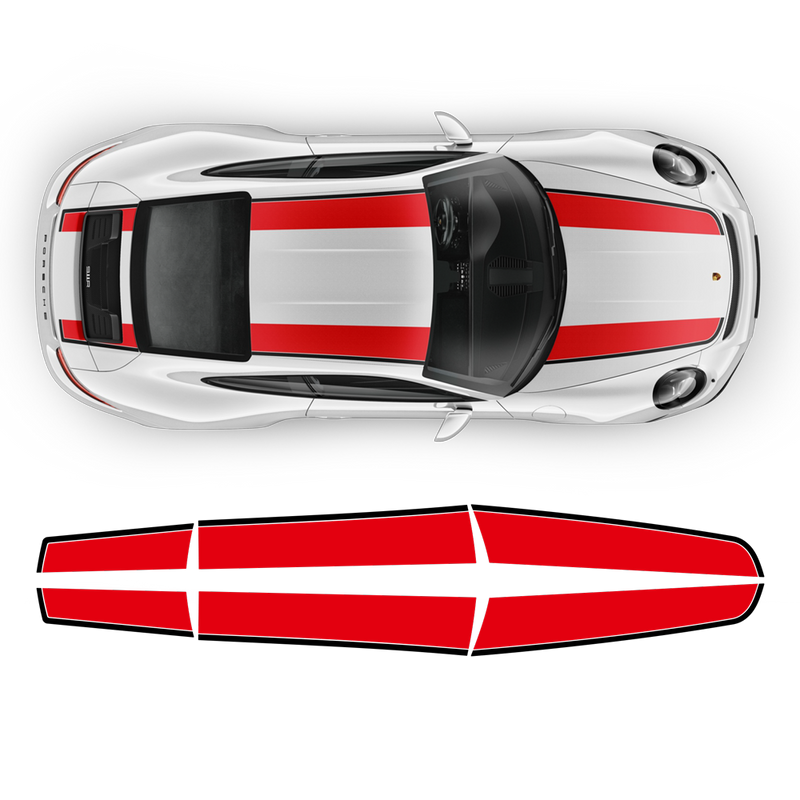 Contoured R Stripes Over The Top, Carrera 2005 - 2019