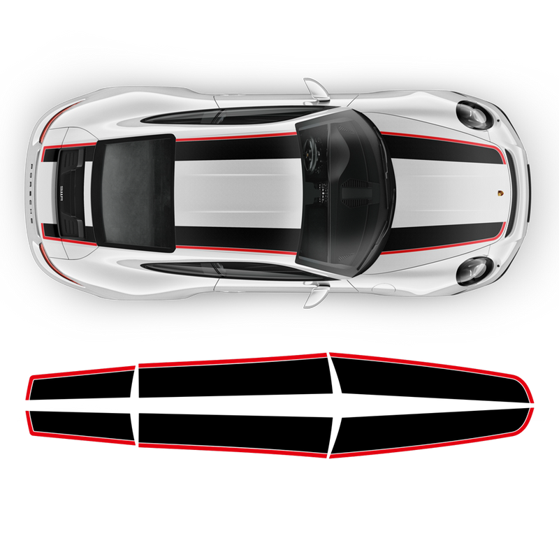 Contoured R Stripes Over The Top, Carrera 2005 - 2019