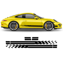 Endurance Racing side stripes for Carrera black gloss
