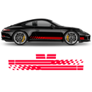 Endurance Racing side stripes for Carrera red gloss