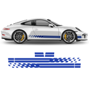 Endurance Racing side stripes for Carrera blue gloss