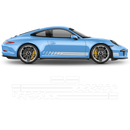 Endurance Racing side stripes for Carrera white gloss