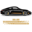 Endurance Racing side stripes for Carrera gold gloss