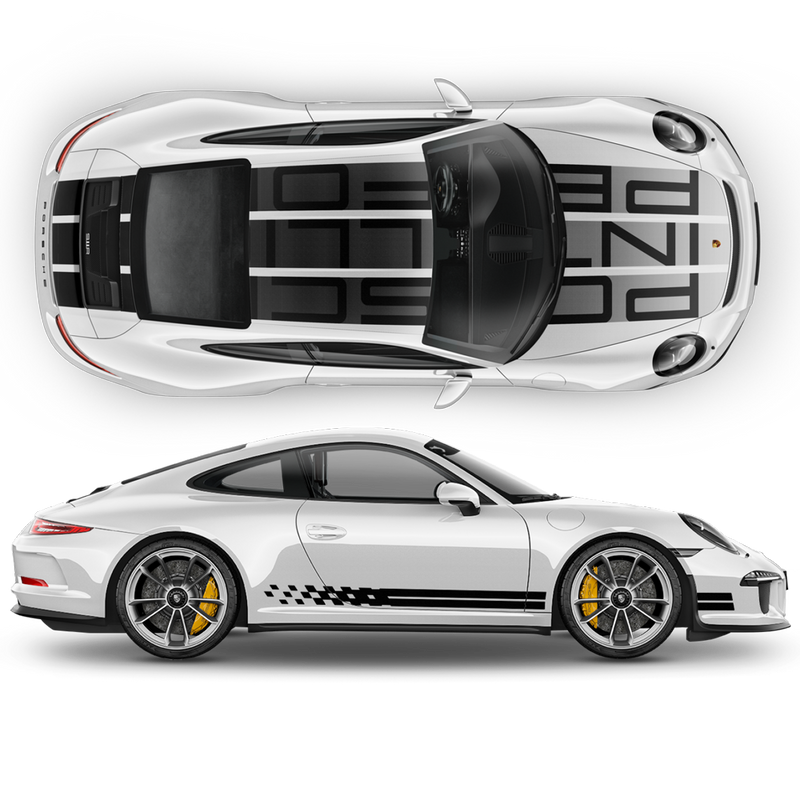 Endurance Racing Edition design decals set for Porsche Carrera 911