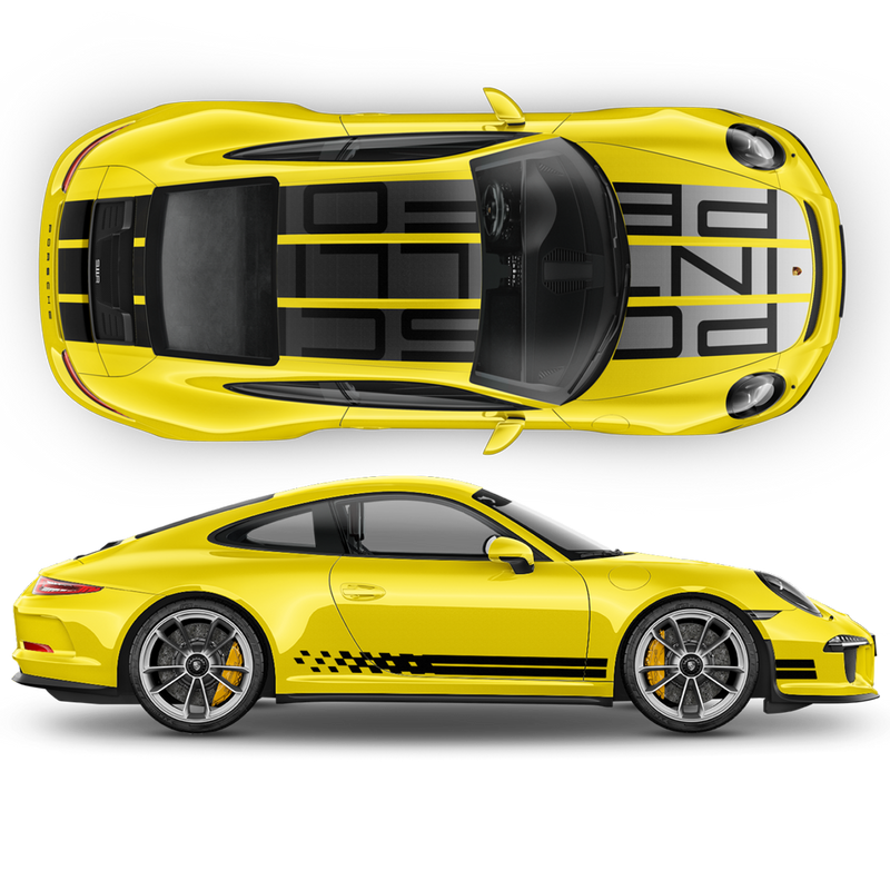 Endurance Racing Edition design decals set for Porsche Carrera 911